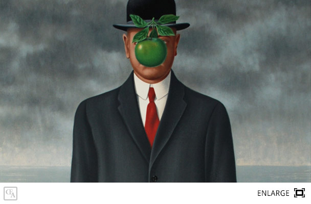landmænd centeret stimulere The Son of Man | René Magritte